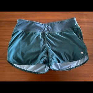 Senita runners short, L, Evergreen